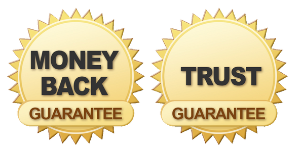Money Back Guarantee, Trust Guarantee